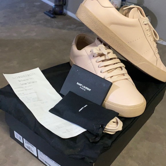 Yves Saint Laurent Shoes - YSL Egg - Shell Athletic Tennis Shoes ( Only )